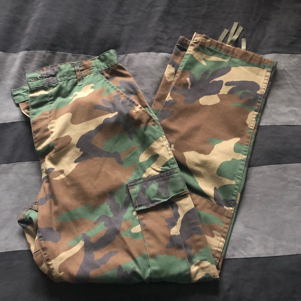 Rothco camo cargo pants
